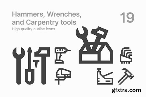 Hammers, Wrenches, and Carpentry tools