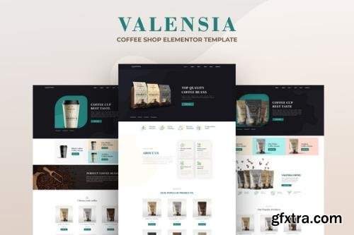 ThemeForest - Valensia v1.0.0 - Coffee Shop Elementor Template Kit - 29702634