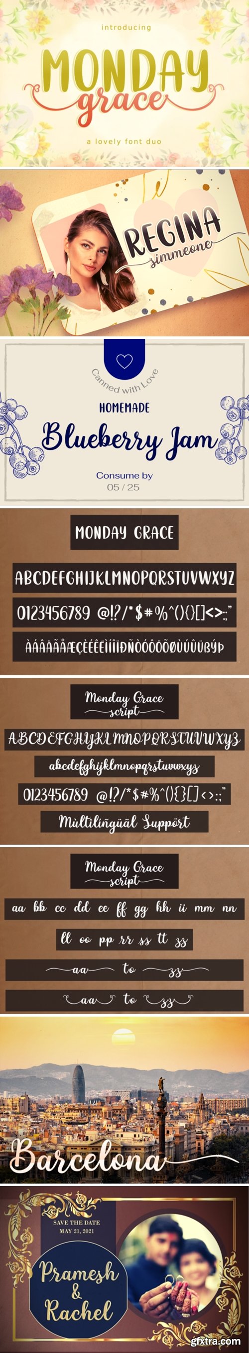 Monday Grace Font