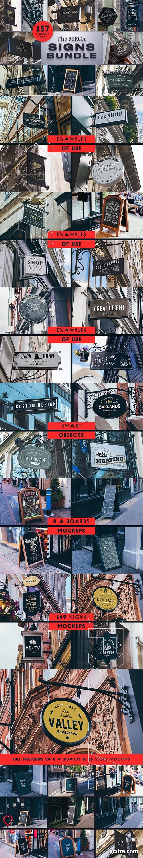 CreativeMarket - The Mega Signs Bundle 3752319