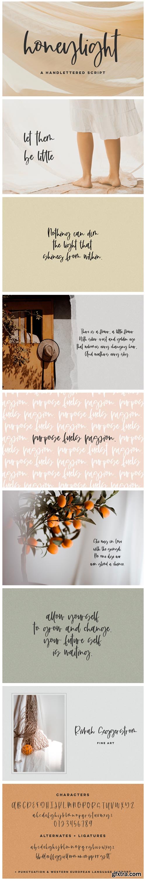 Honeylight Font