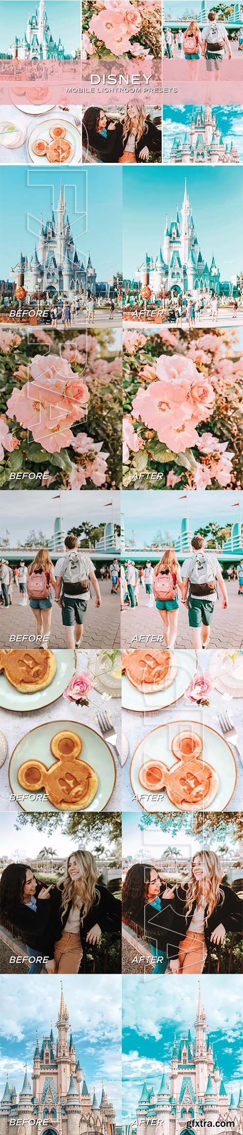 CreativeMarket - 5 Disney Lifestyle Presets 5804393