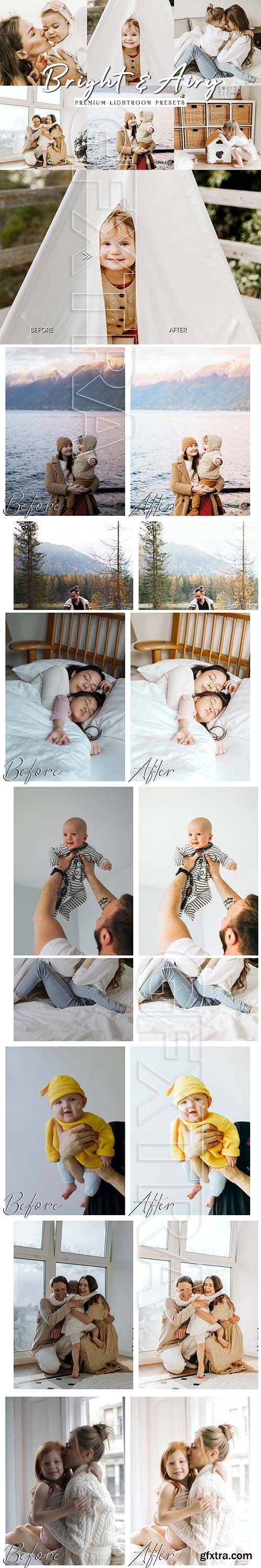 CreativeMarket - Bright Natural Lightroom Presets 5799653