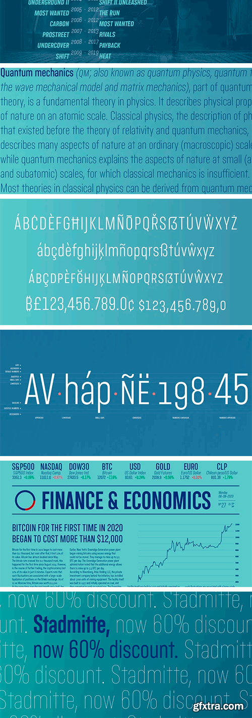 Stadtmitte Font Family