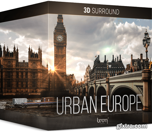 Boom Library Urban Europe 3D Surround Edition