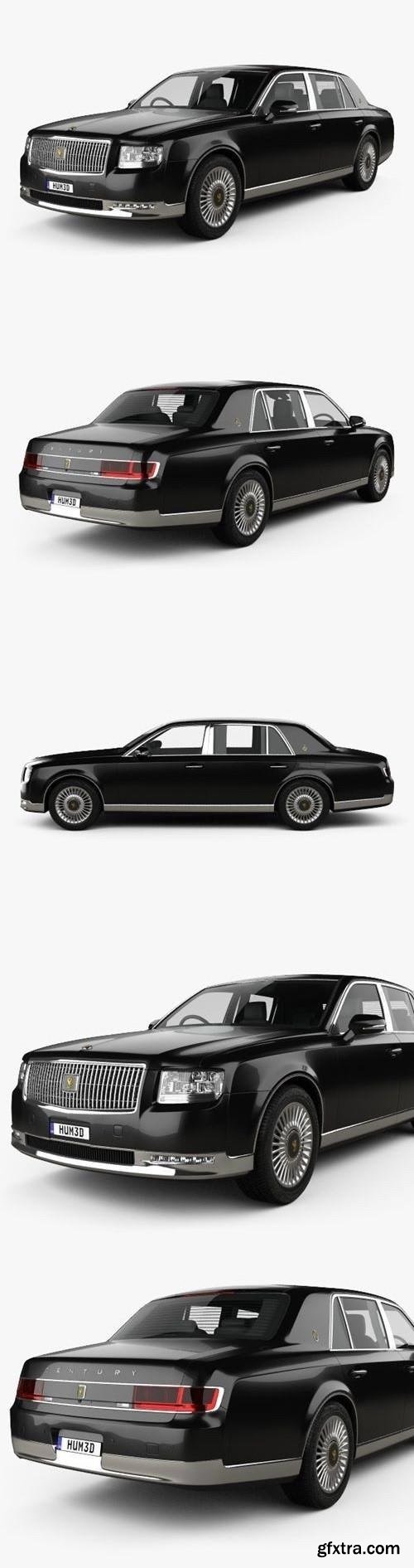 Toyota Century 2018 3D Model