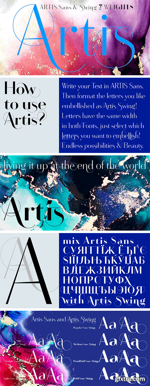 Artis Sans Font Family