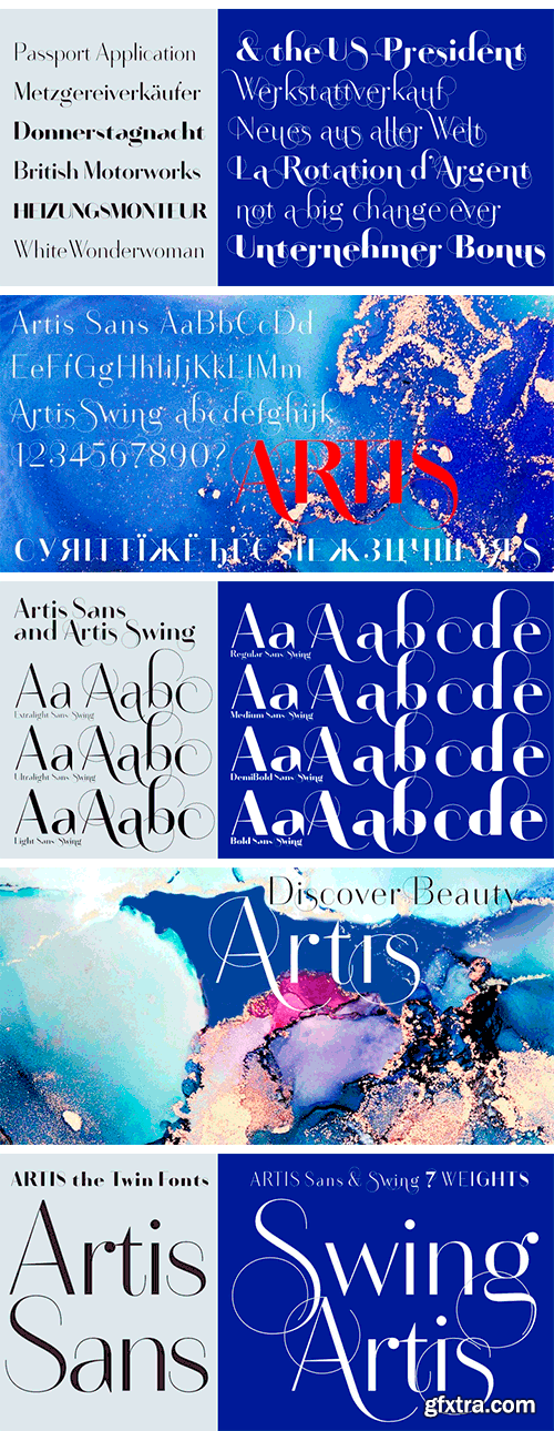 Artis Sans Font Family