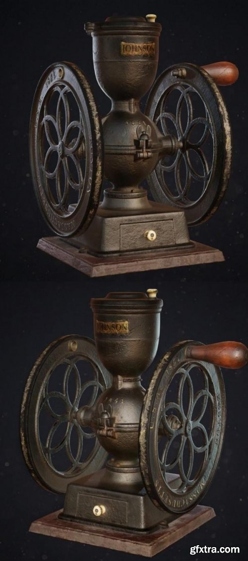 Antique coffee grinder 