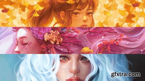  Character Illustration: Creating Digital Fantasy Portraits