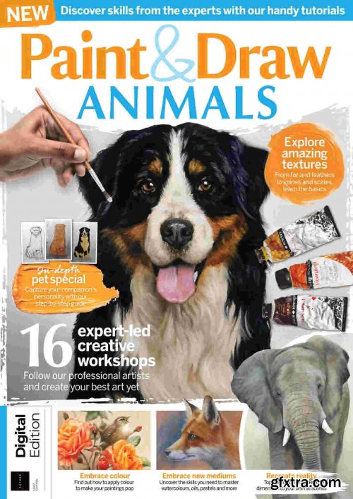 Paint & Draw Animals - First Edition, 2021