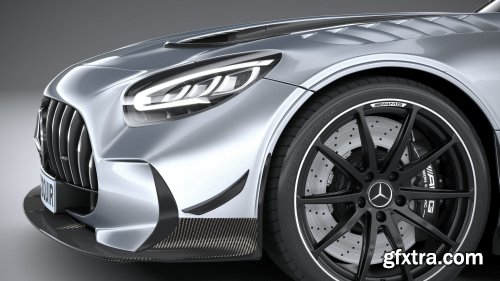 Mercedes AMG GT Black Series 2021 3D model