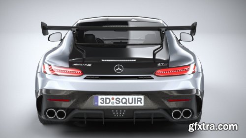 Mercedes AMG GT Black Series 2021 3D model