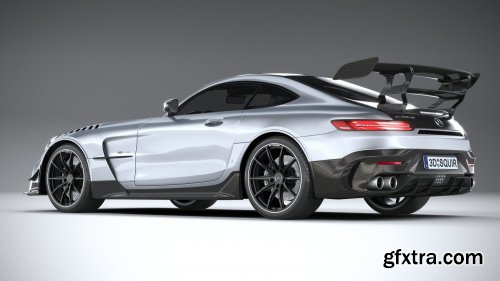 Mercedes AMG GT Black Series 2021 3D model