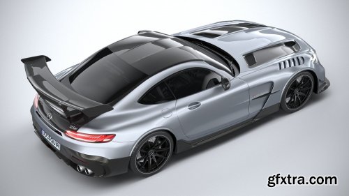 Mercedes AMG GT Black Series 2021 3D model