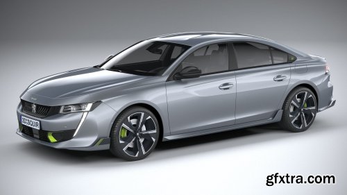 Peugeot 508 PSE 2021 3D model