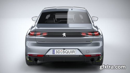 Peugeot 508 PSE 2021 3D model