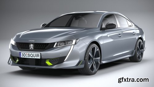 Peugeot 508 PSE 2021 3D model