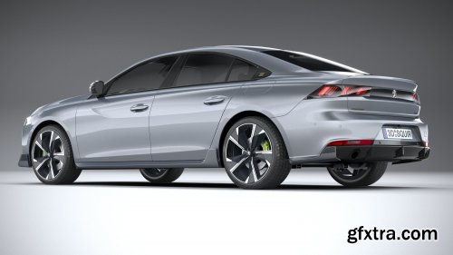 Peugeot 508 PSE 2021 3D model