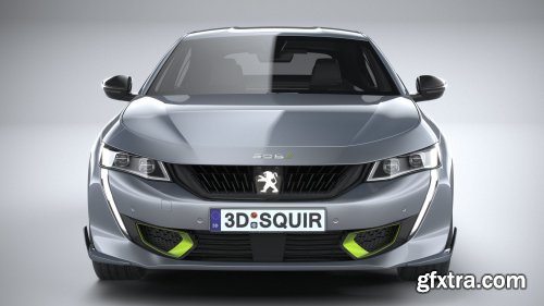 Peugeot 508 PSE 2021 3D model