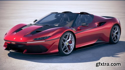Cgtrader - Ferrari J50 2017 3D model