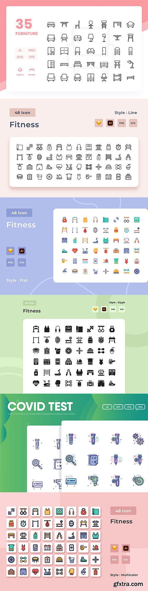 Mix collection of vector icons vol3