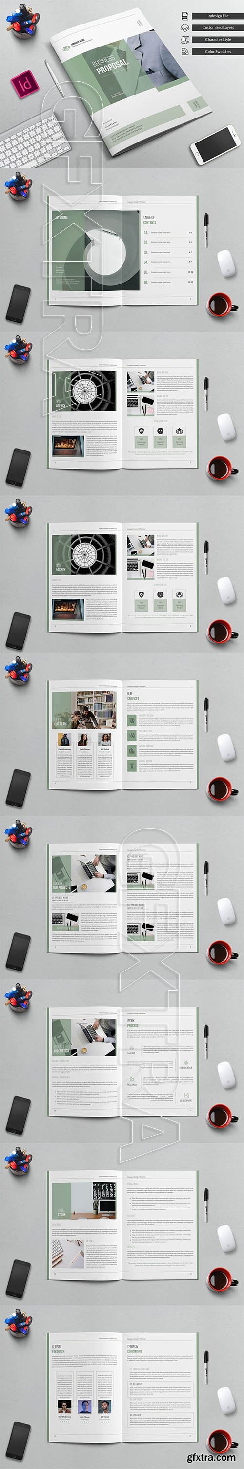 CreativeMarket - Company Profile Business Proposal 5908091