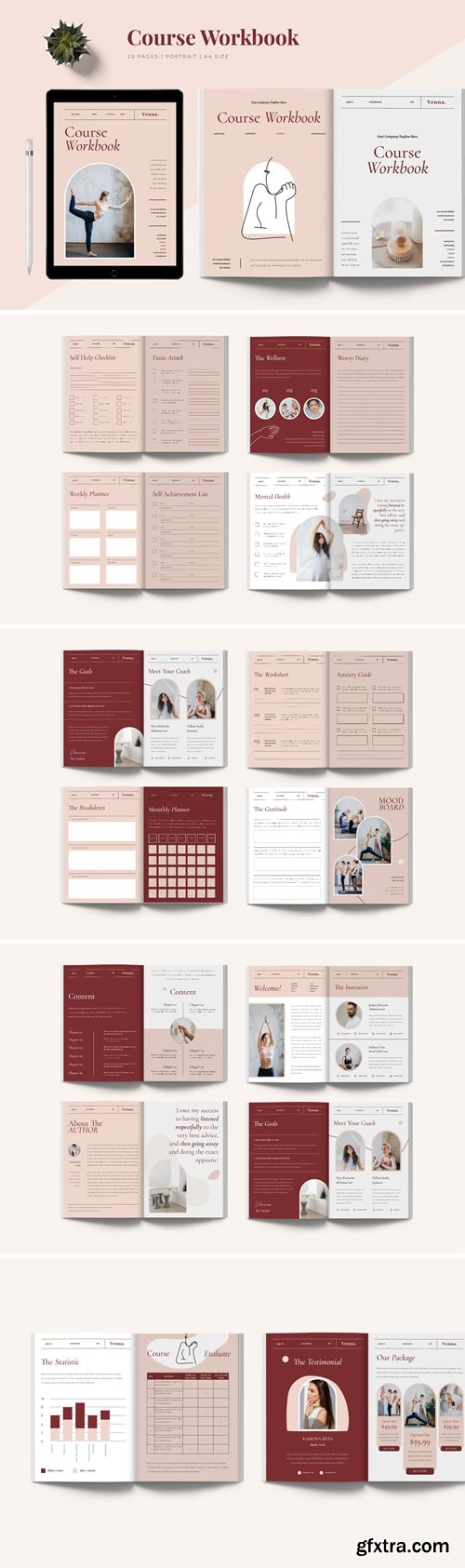 Venna Workbook Planner