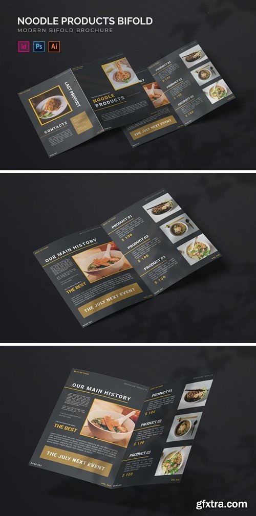 Noodle Products - Bifold Brochure