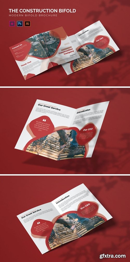 Construction Company - Bifold Brochure