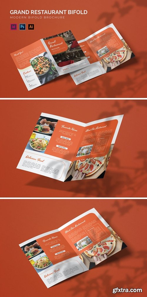 Grand Restaurant - Bifold Brochure