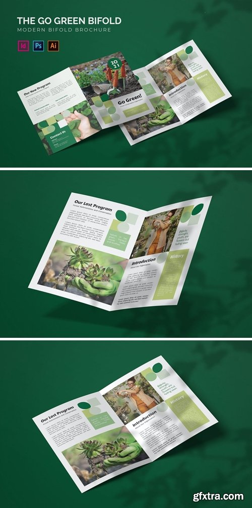 Go Green - Bifold Brochure