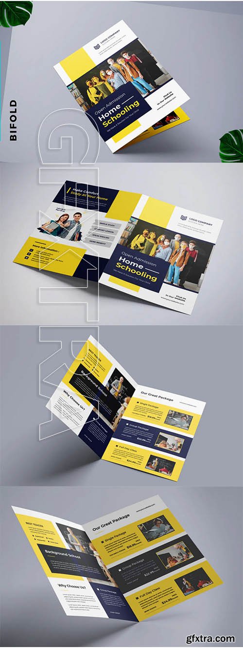 Bifold Brochure Homeschooling & Education