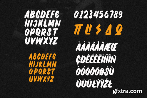 Tweaks Brush Font