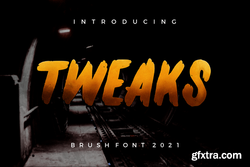 Tweaks Brush Font