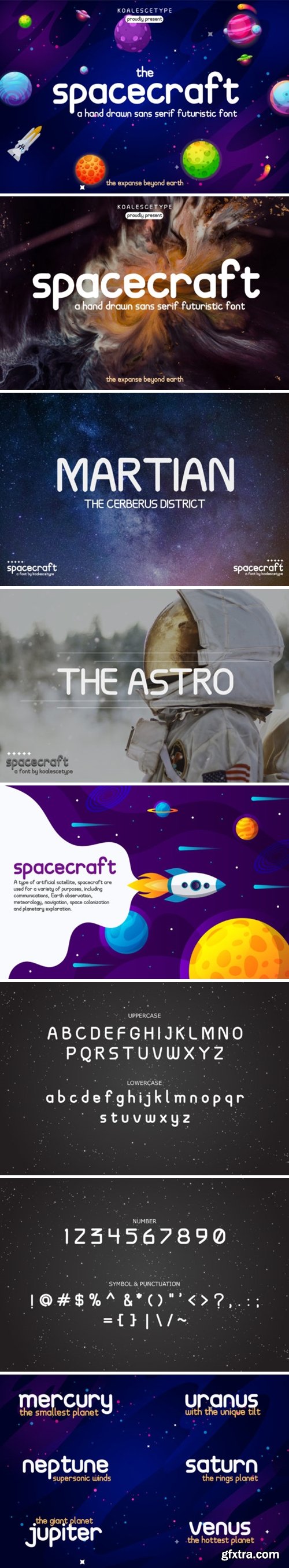 Spacecraft Font