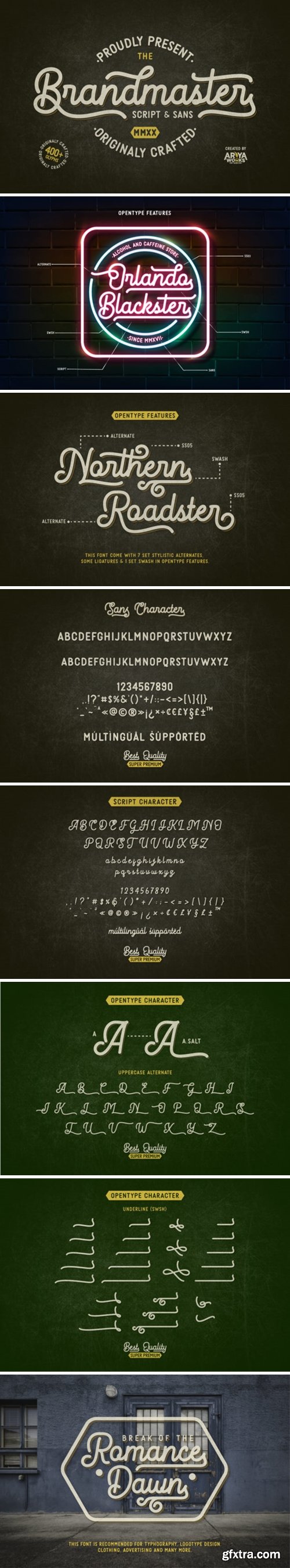 Brandmaster Font