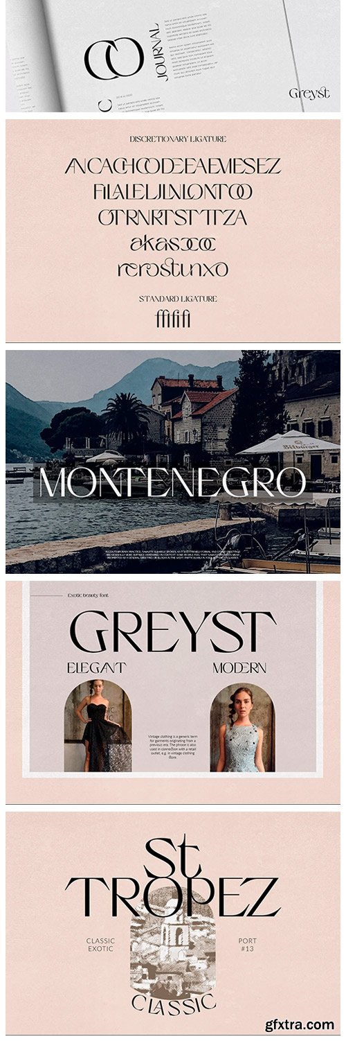 CM - Greyst - Exotic Modern Font 5900431