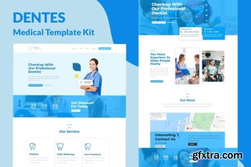 ThemeForest - Dentes v1.0.0 - Medical Elementor Template Kit - 30445681