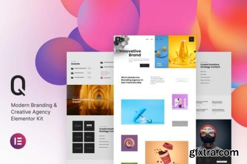 ThemeForest - Qreato v1.0.0 - Modern Branding & Creative Agency Elementor Kit - 30811445