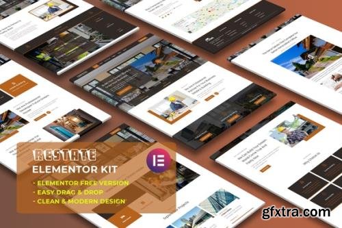 ThemeForest - Restate v1.0.0 - Construction Builder Elementor Template Kit - 30249536