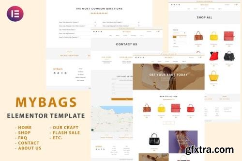 ThemeForest - Mybags v1.0.0 - Modern Commerce Elementor Template Kit - 29926952