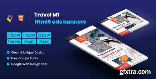 CodeCanyon - Travel HTML5 Animate Banner Ads- Google Web Design M1 v1.0 - 23725620