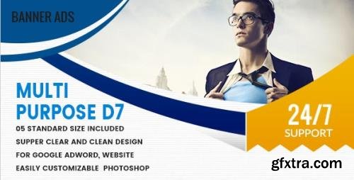 CodeCanyon - Multi Purpose Banners HTML5 D7 - Animate v1.0 - 18592065