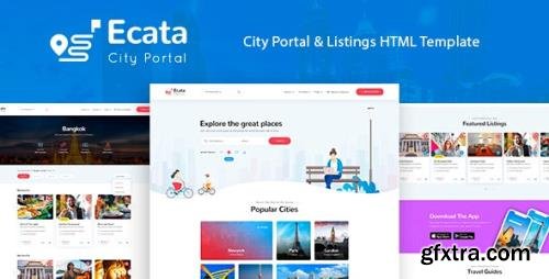 ThemeForest - Ecata v1.0 - City Guide HTML Template - 30807792