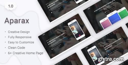 ThemeForest - Aparax v1.0 - App Landing Template - 30673744