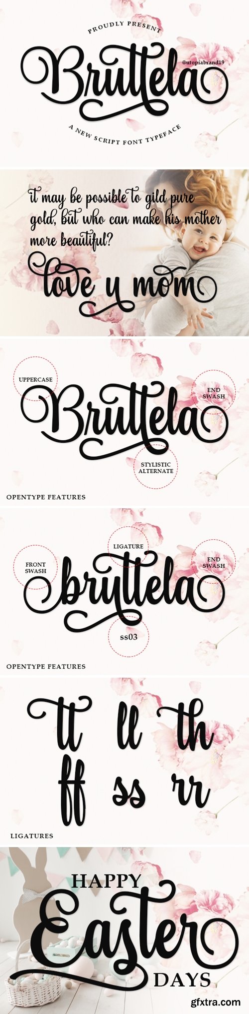 Bruttela Font