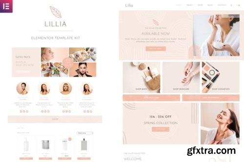 ThemeForest - Lillia v1.0.0 - Beauty & Skincare Elementor Template Kit - 30937470