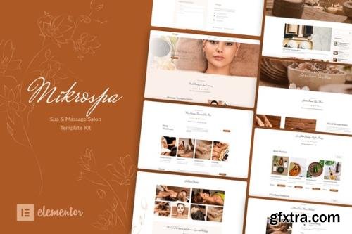 ThemeForest - Mikrospa v1.0.0 - Spa & Massage Elementor Template Kit - 30252729