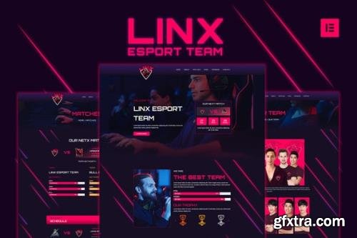 ThemeForest - Linx v1.0.1 - Esport & Gaming Elementor Template Kit - 30882928